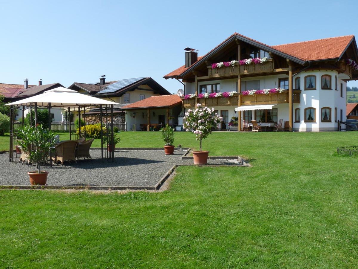 Gaestehaus "Zur Schmiede" Wertach Exterior foto